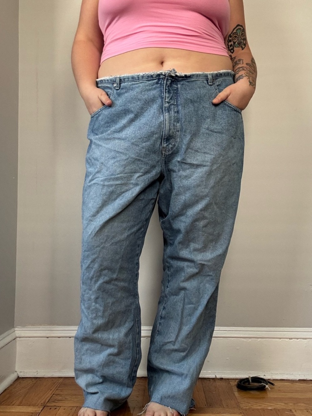 Vintage Plus Size Baggy Jeans